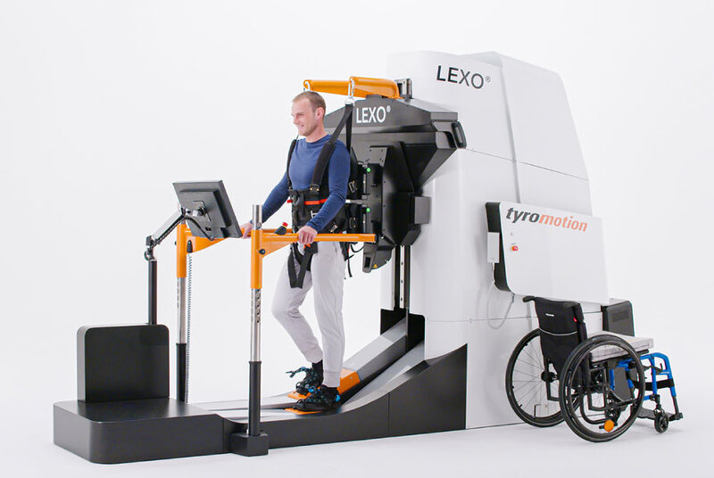 Роботизированный реабилитационный тренажер LEXO с БОС