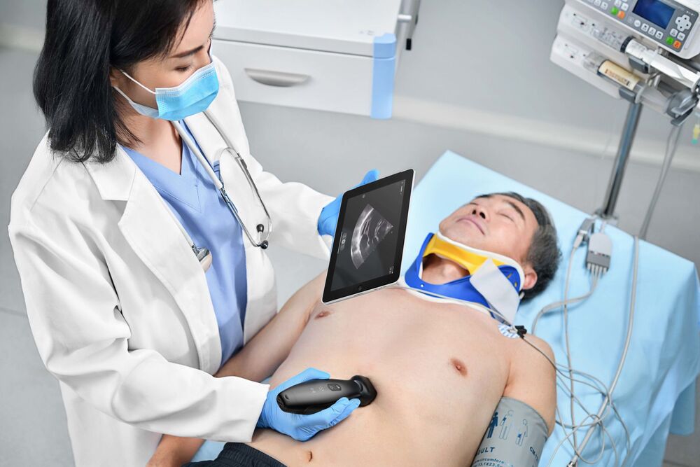 Портативный УЗИ-аппарат Mindray ТЕ Air i3P – удобное управление с планшета