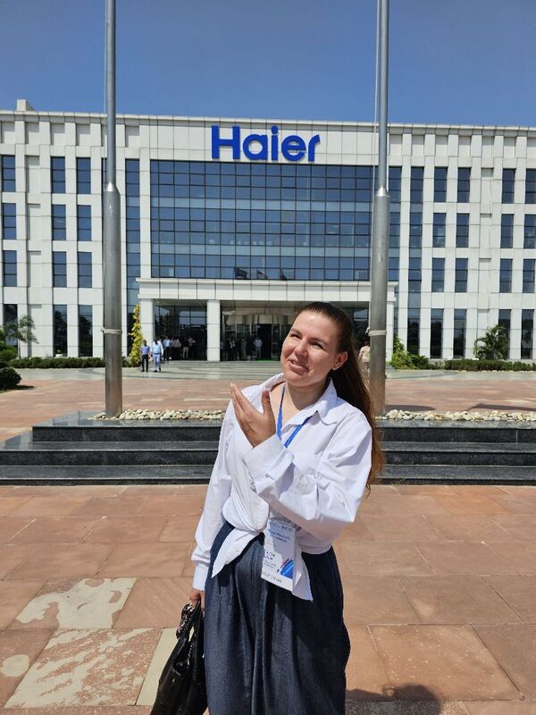 Руководитель проектов «Тиара-Медикал» Янина Талалай прошла стажировку в Индии по окончании Президентской программы подготовки управленческих кадров