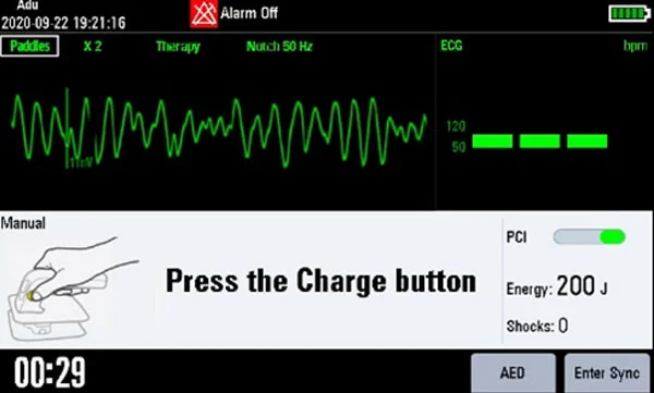 Уникальная технология ResQNavi™ оценивает подготовку врача и помогает ему на всех этапах реанимации пациента, опираясь на уровень его опыта и уверенность при проведении реанимации, предлагая при необходимости более подробные инструкции.