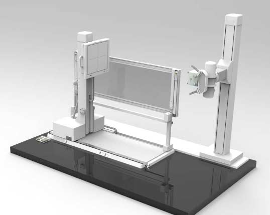 Рентген REX 550R Smart механизированный стол поднят