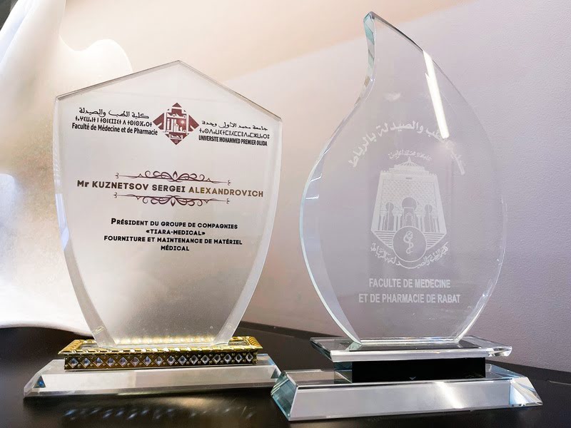 За помощь в становлении российско-марокканского сотрудничества в сфере медицины и образования ТИАРА-МЕДИКАЛ была удостоена награды